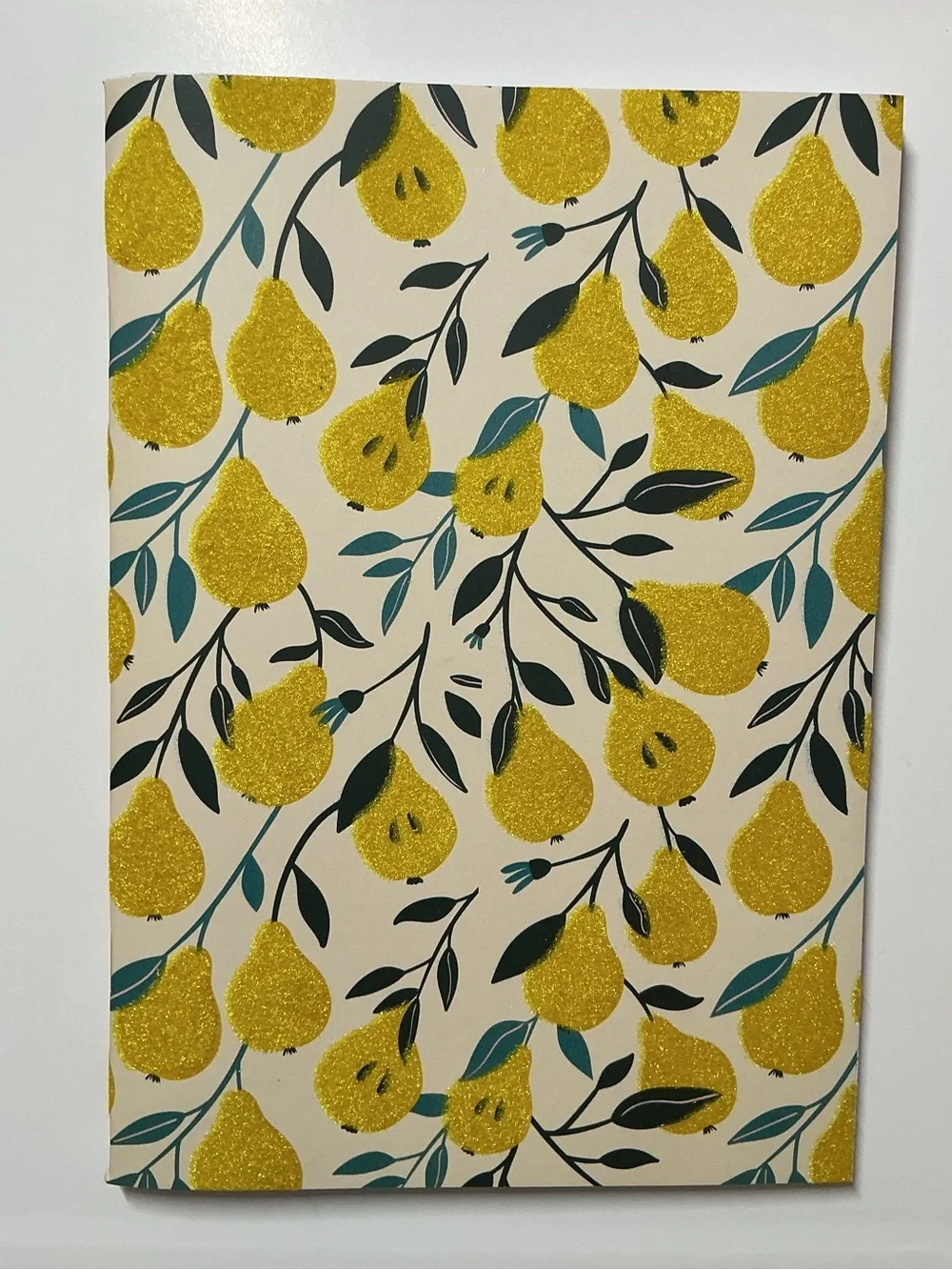 Take Note Burst & Pear Pattern Notebooks w/Gel Pen and Pencil